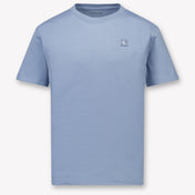 Calvin Klein Kids Unisex T-Shirt  Light Blue