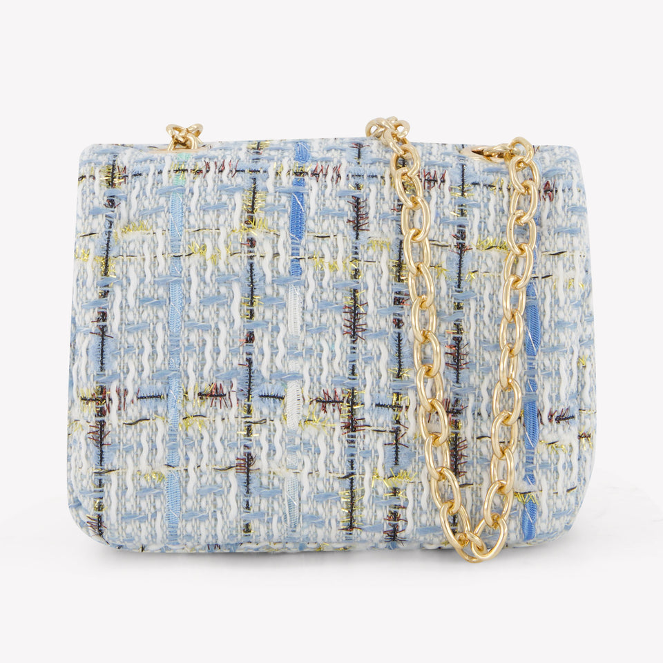 Prinsessefin Kids Girls Bag  Light Blue