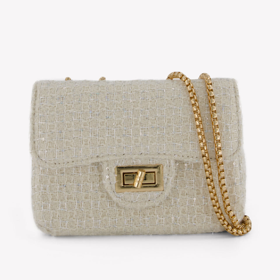 Prinsessefin Children's girls bag in OffWhite