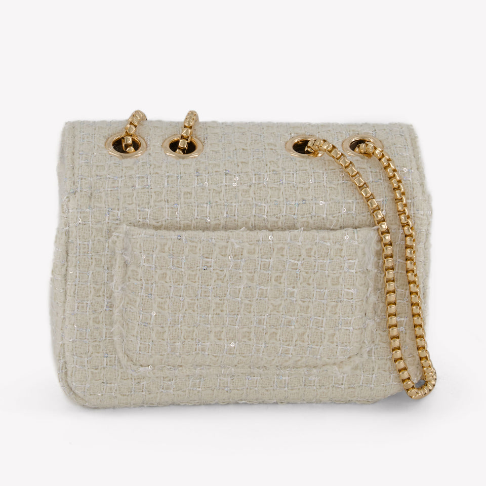 Prinsessefin Children's girls bag in OffWhite