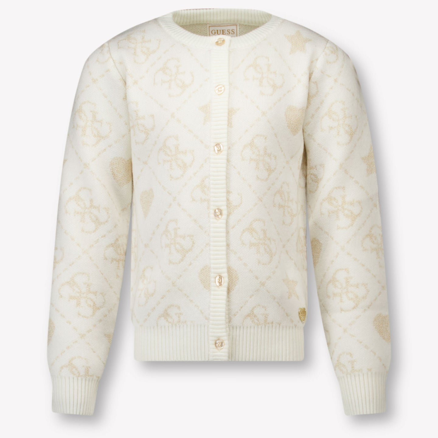 Guess Kids Girls Vest  Offwhite