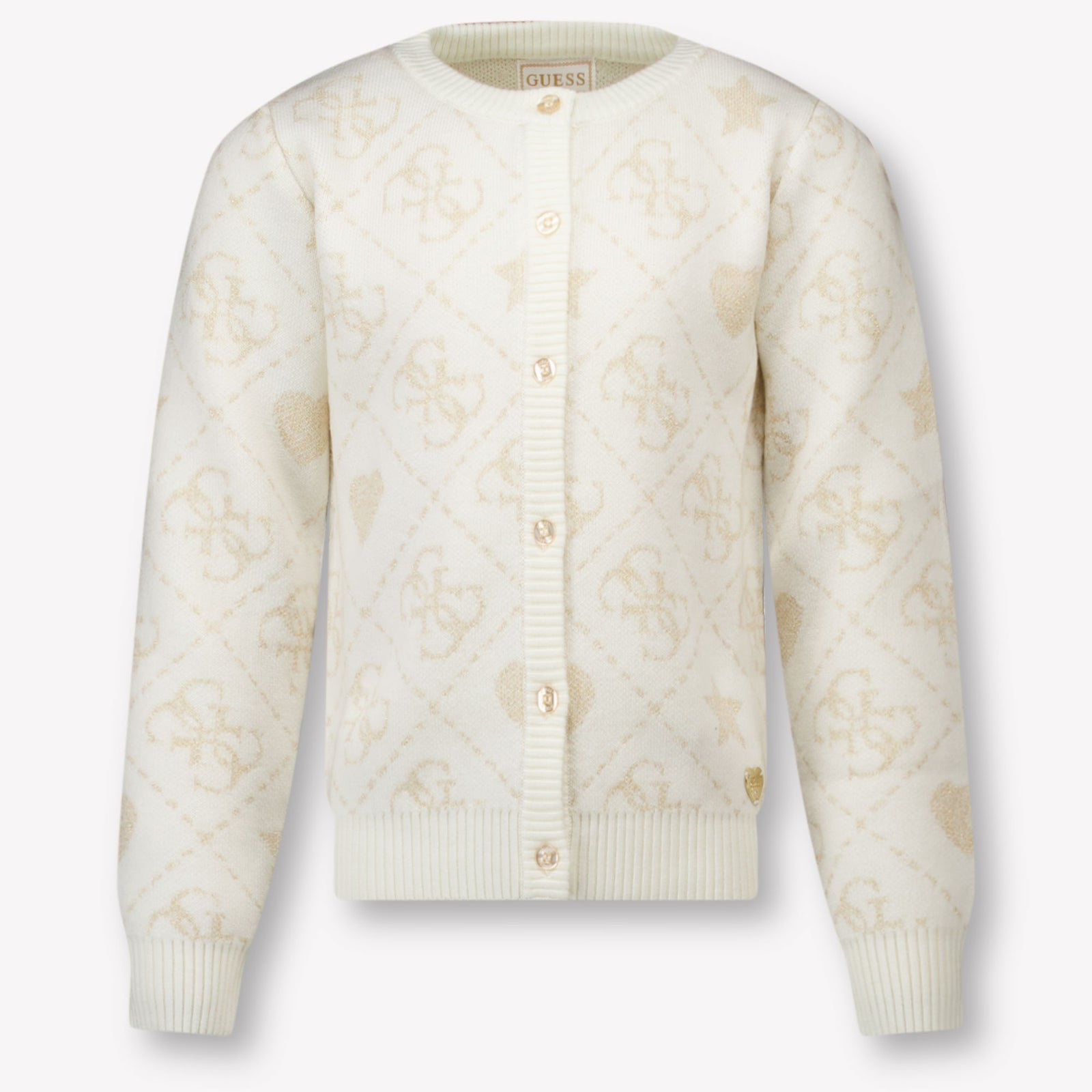 Guess Kids Girls Vest  Offwhite