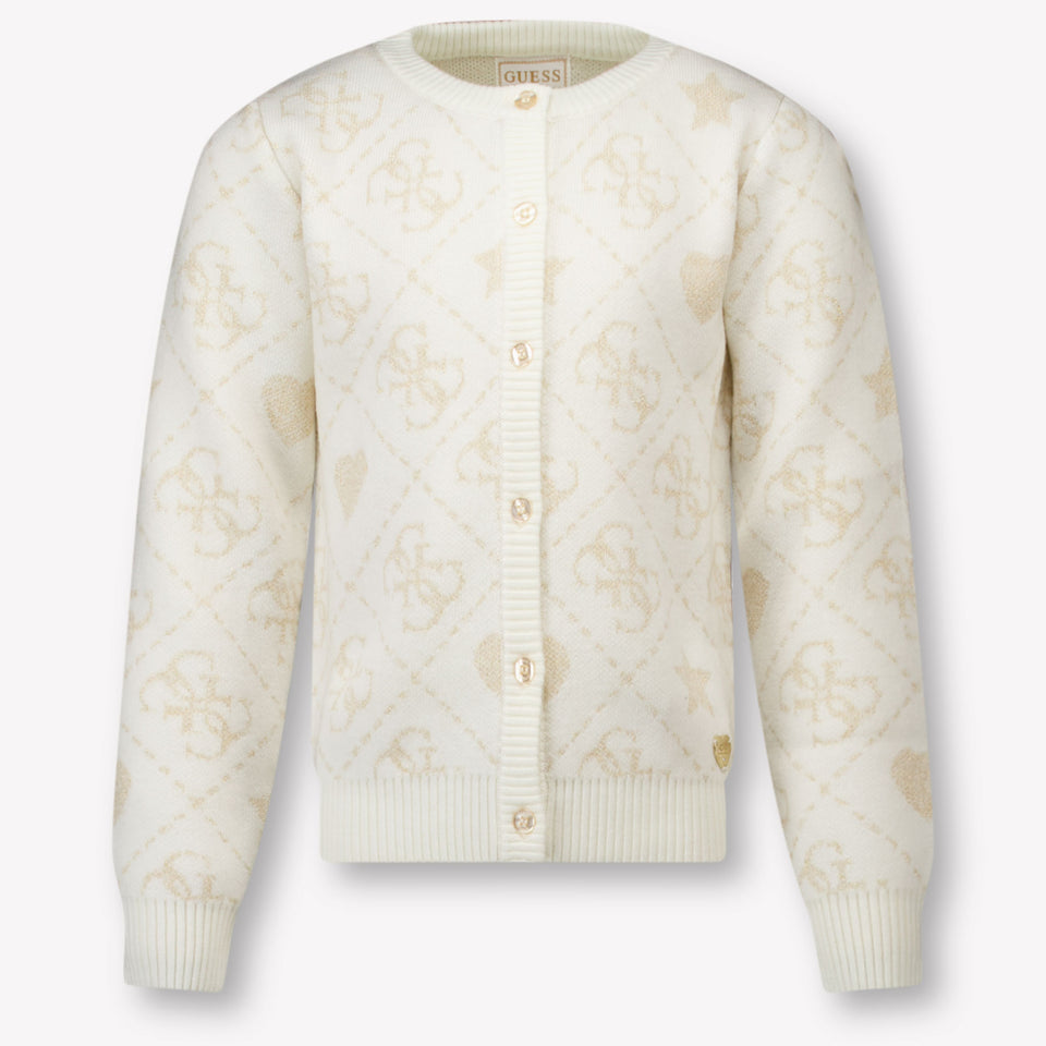 Guess Kids Girls Vest  Offwhite