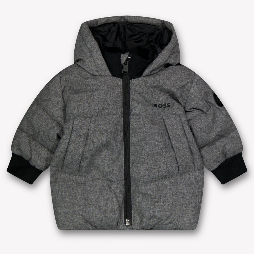 Boss Baby Boys Winter Jacket  Gray