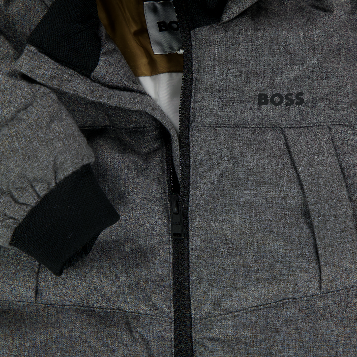 Boss Baby Boys Winter Jacket  Gray