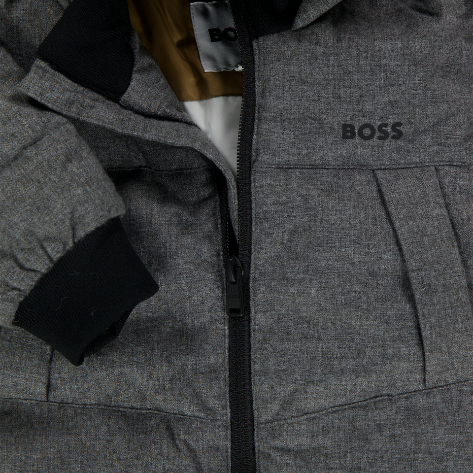Boss Baby Boys Winter Jacket  Gray