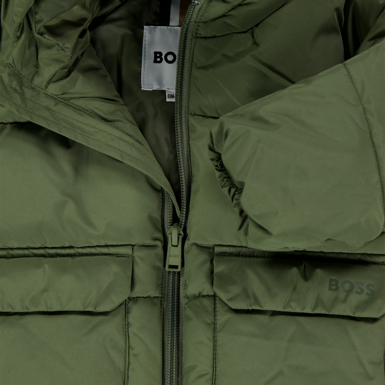 Boss Baby Jongens Winterjas In Army