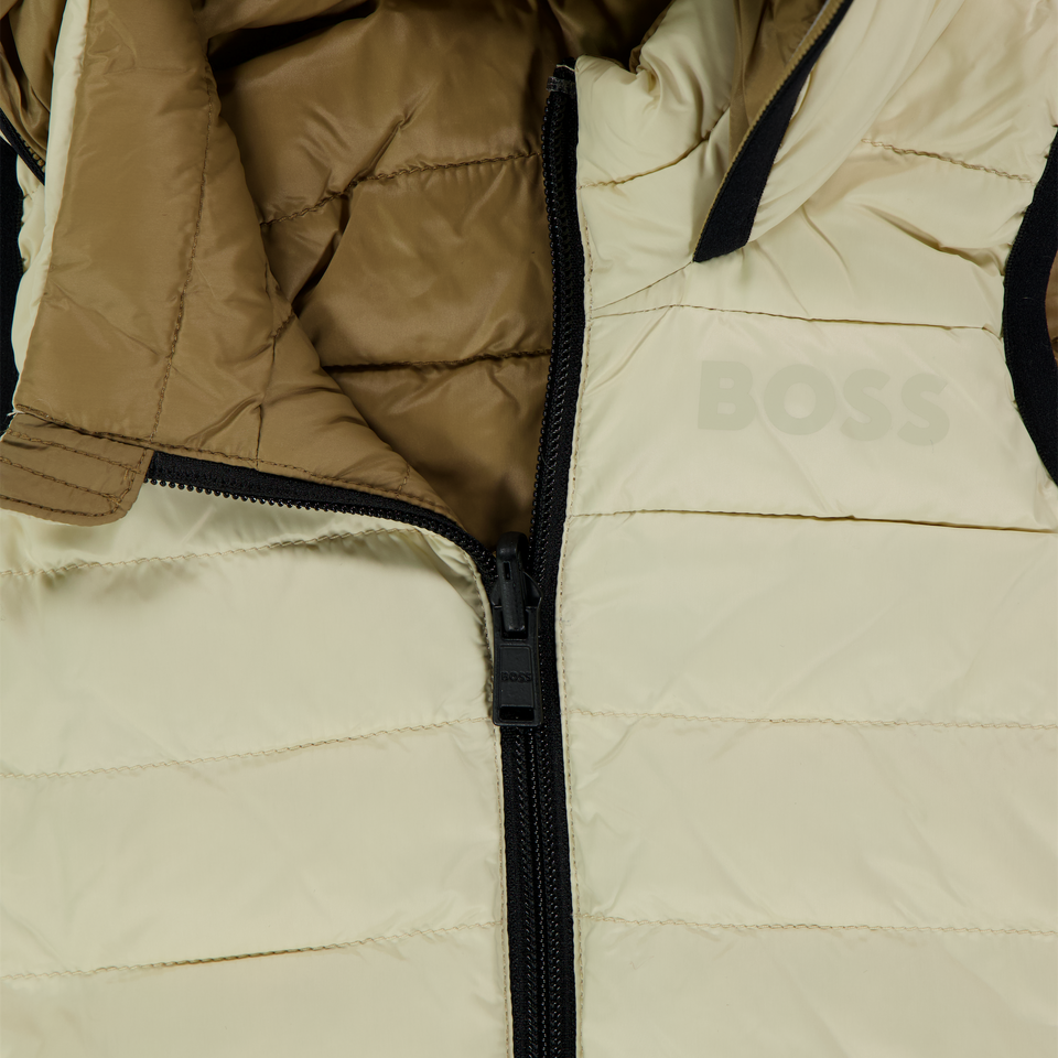 Boss Baby Boys Body Warmer  Camel