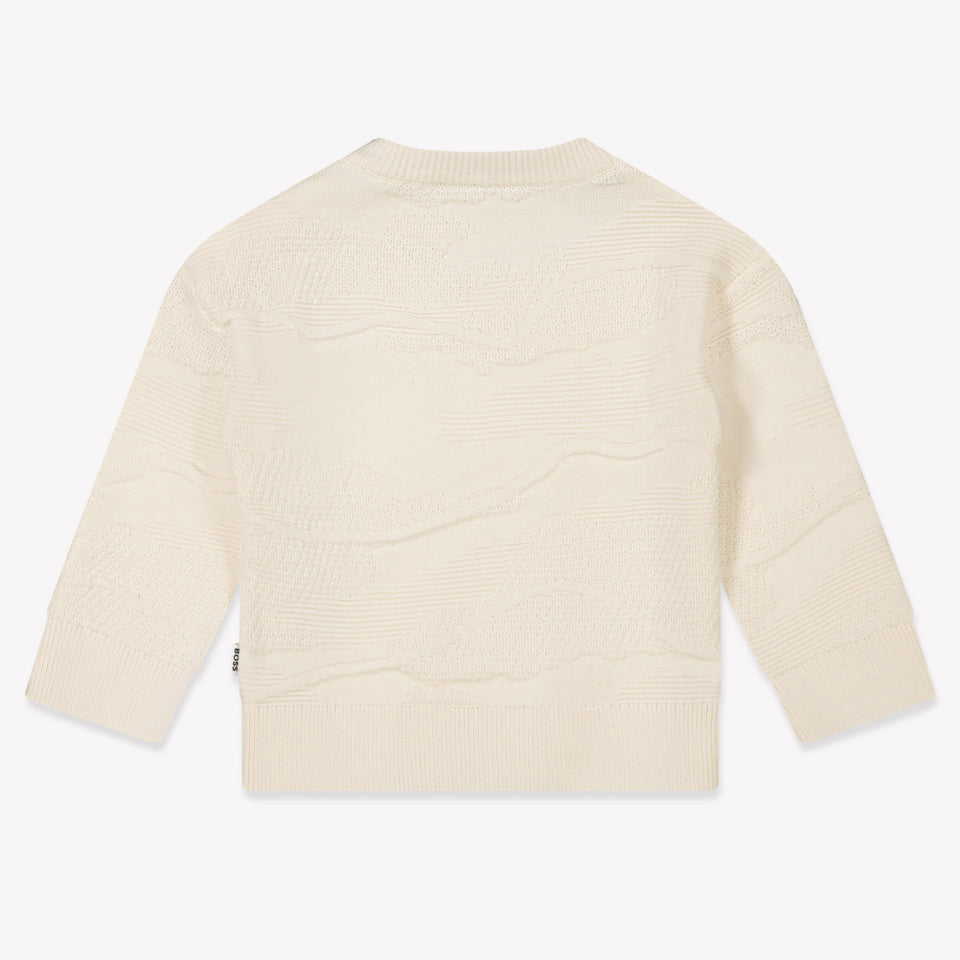 Boss Baby Jongens Trui In Off White