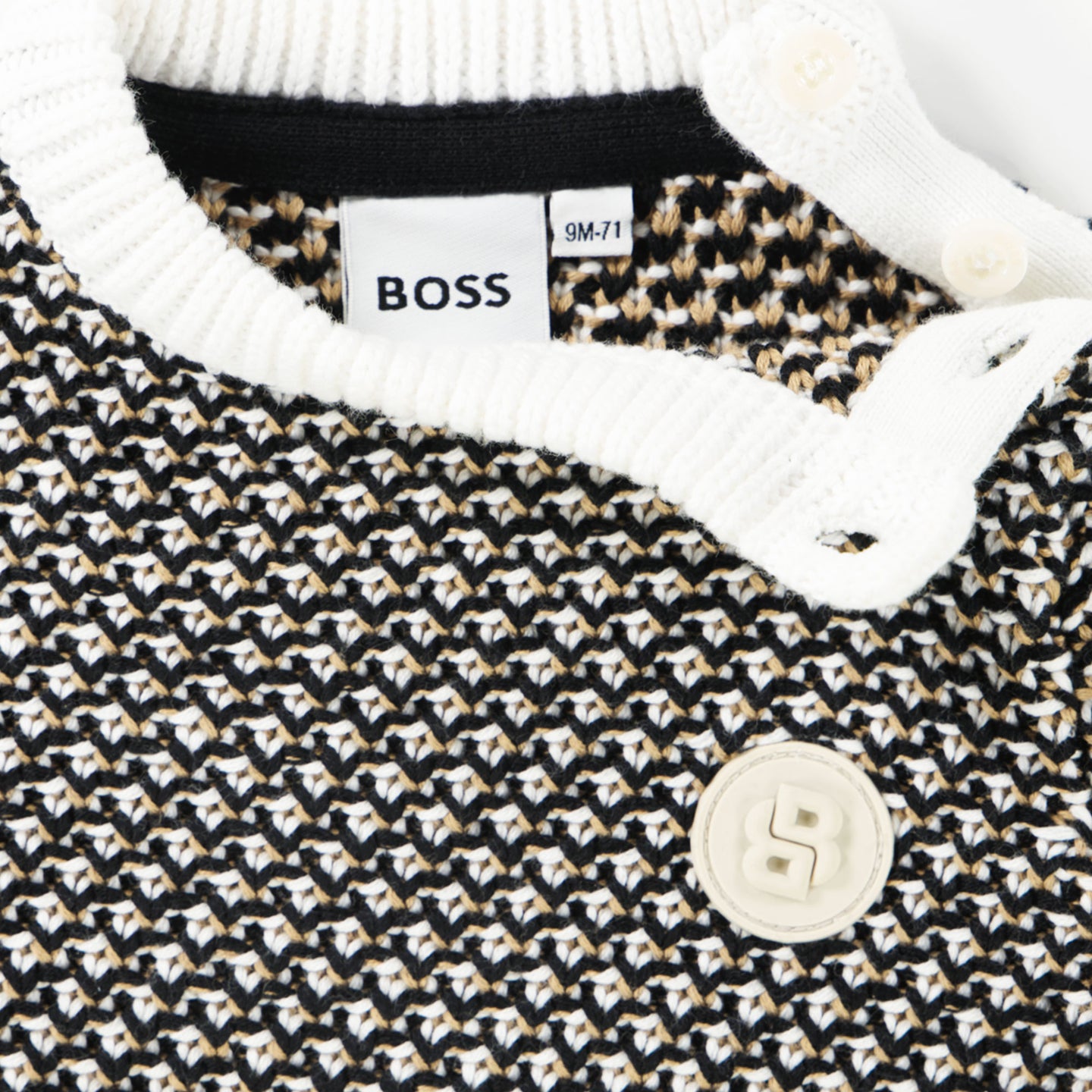 Boss Baby Jongens Trui In Zwart