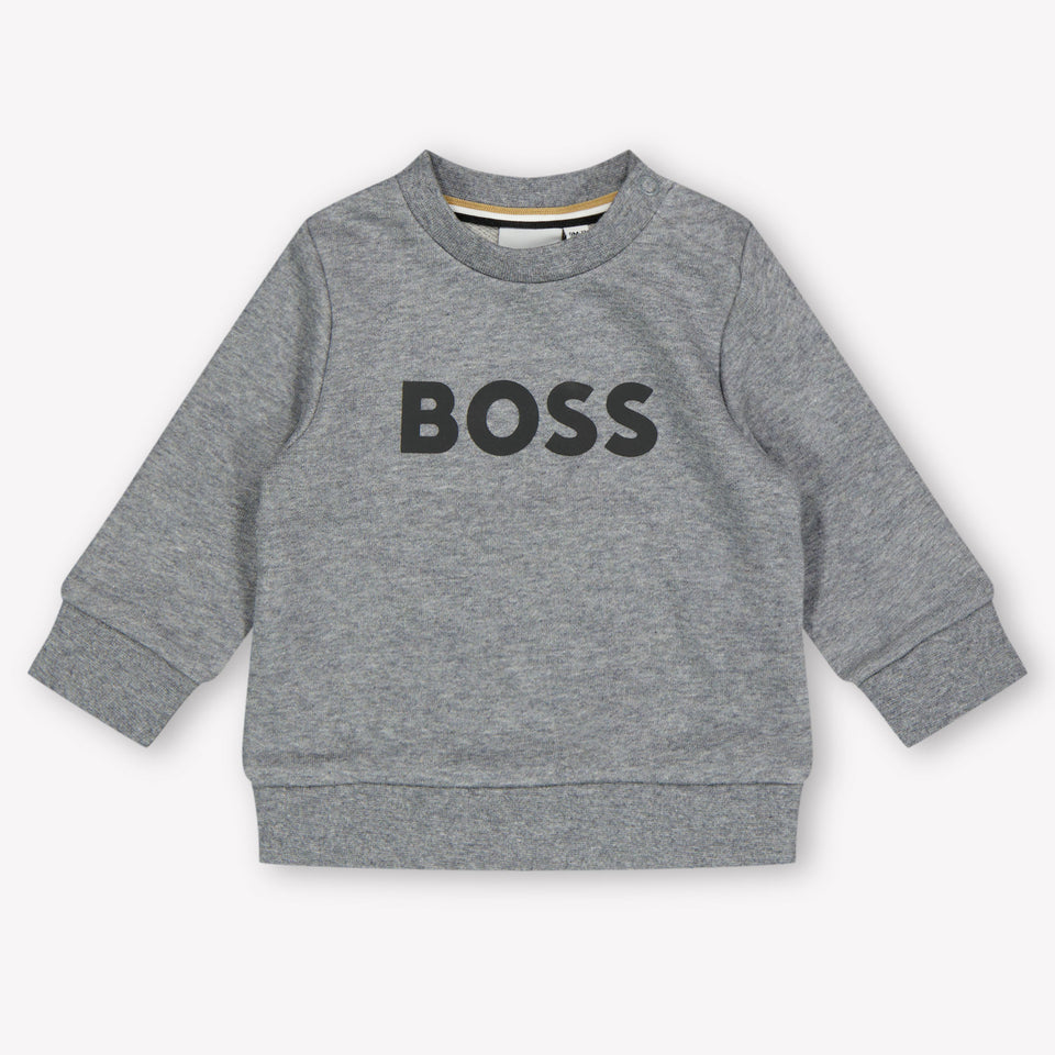 Boss Baby Jongens Trui In Grijs