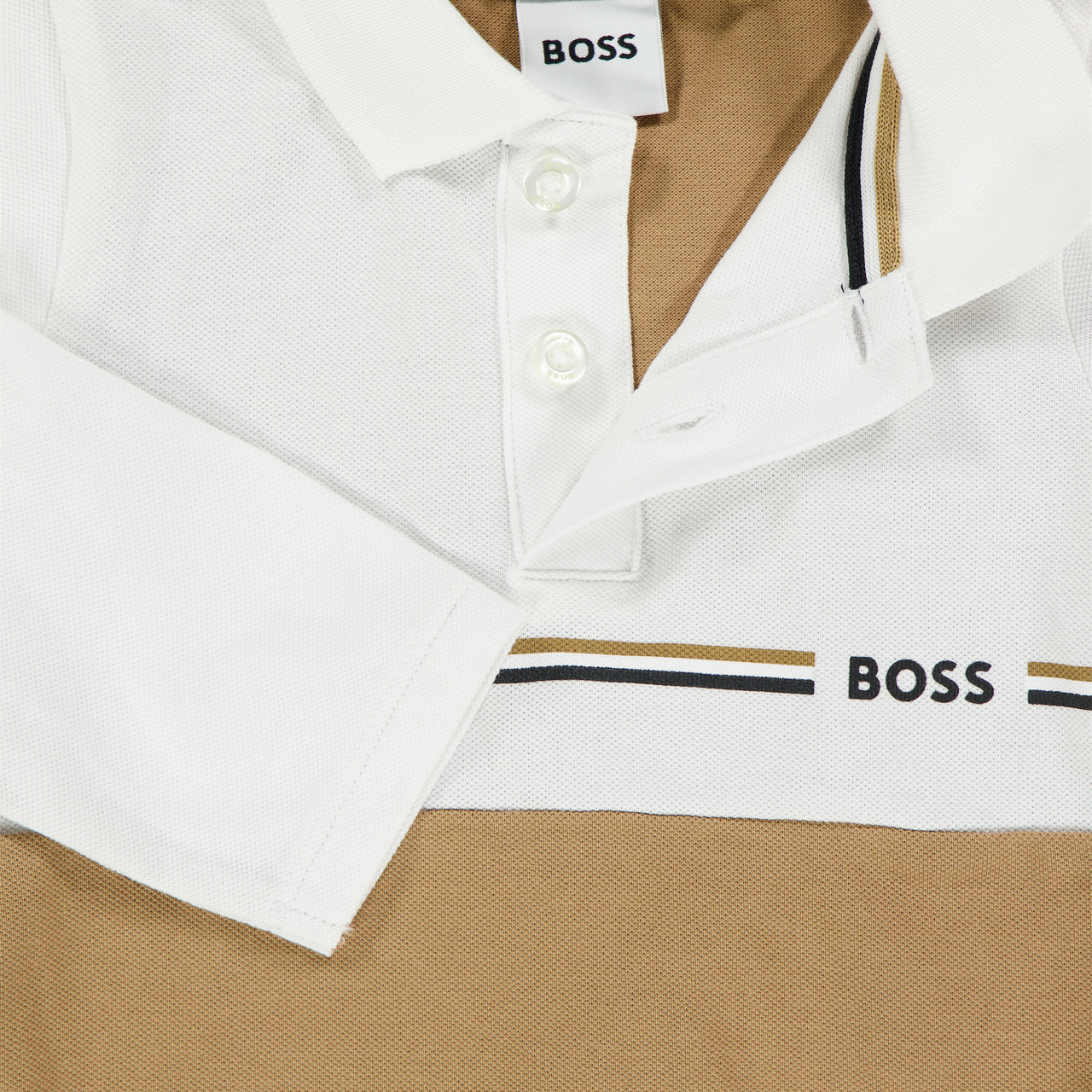 Boss Baby Boys Polo  Camel