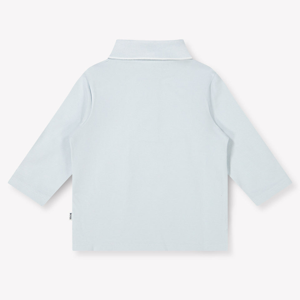 Boss Baby Jongens Polo In Licht Blauw