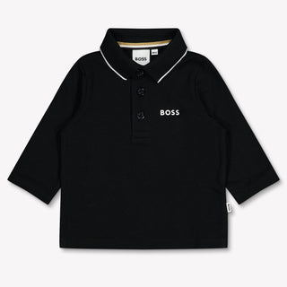 Boss Baby Jongens Polo In Zwart