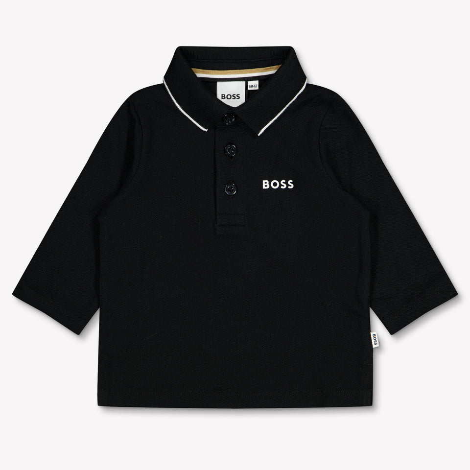 Boss Baby Jongens Polo In Zwart
