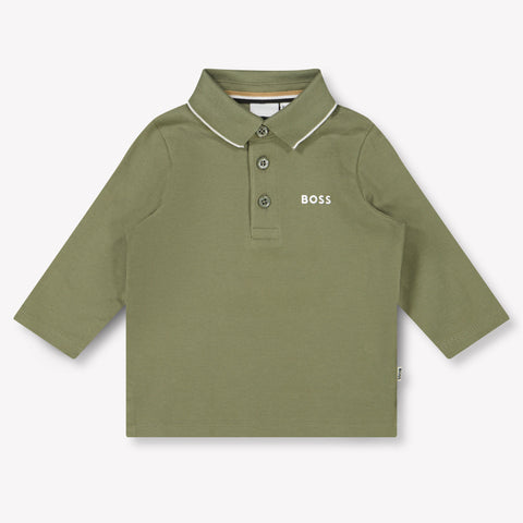 Boss Baby Boys Polo  Army