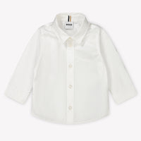 Boss Baby Jongens Blouse In Wit