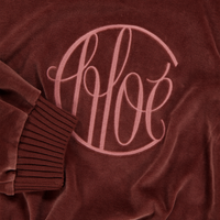 Chloe Kids Girls Sweater Bordeaux