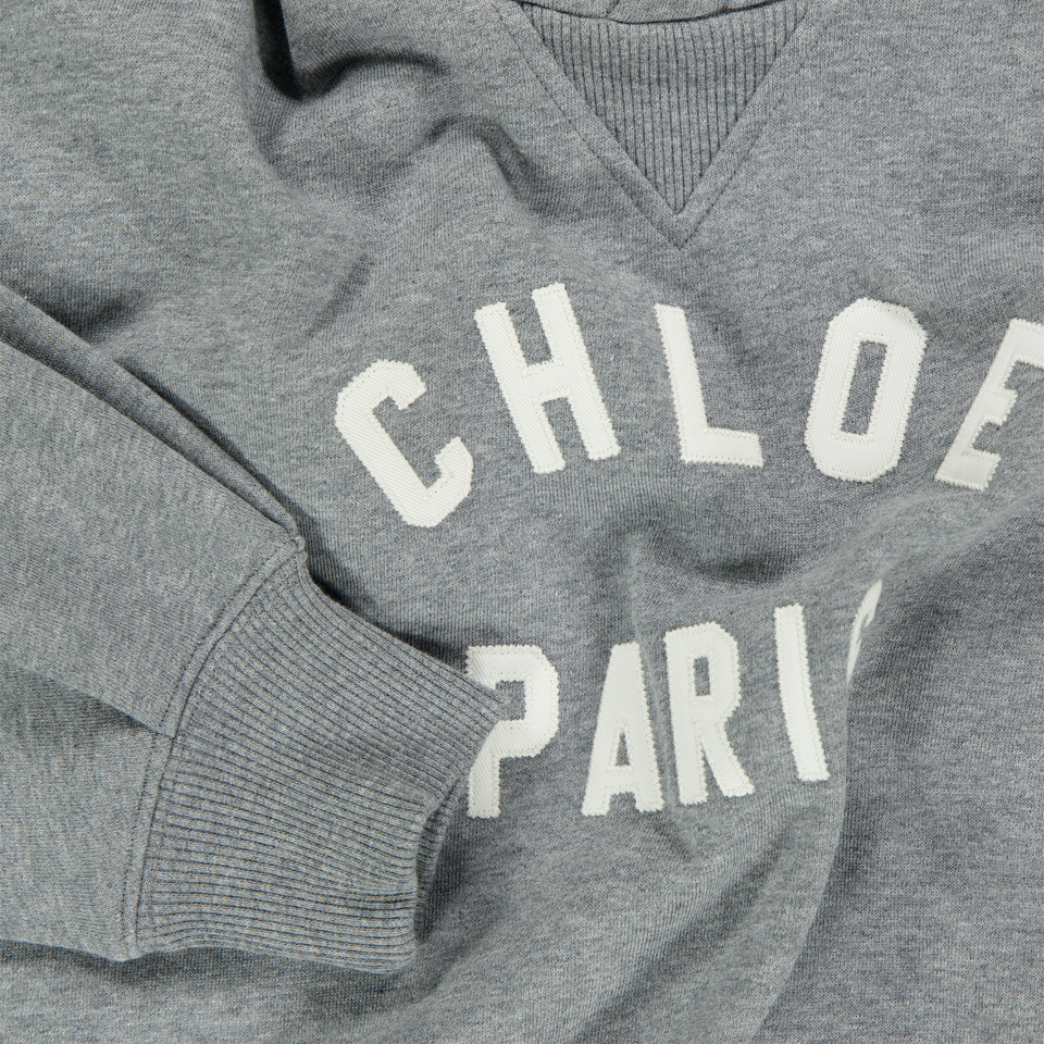 Chloe Kids Girls Sweater Gray