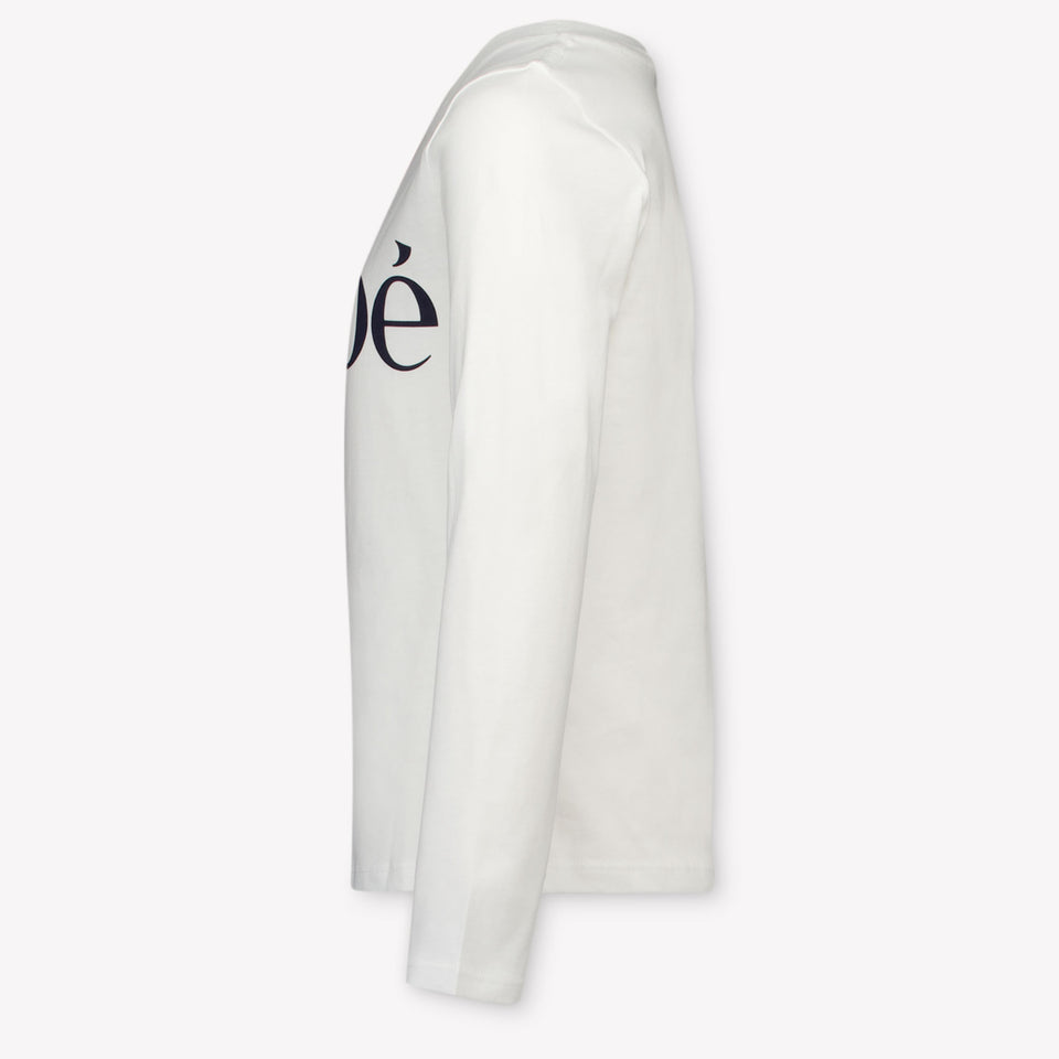 Chloe Kids Girls  T-Shirt White