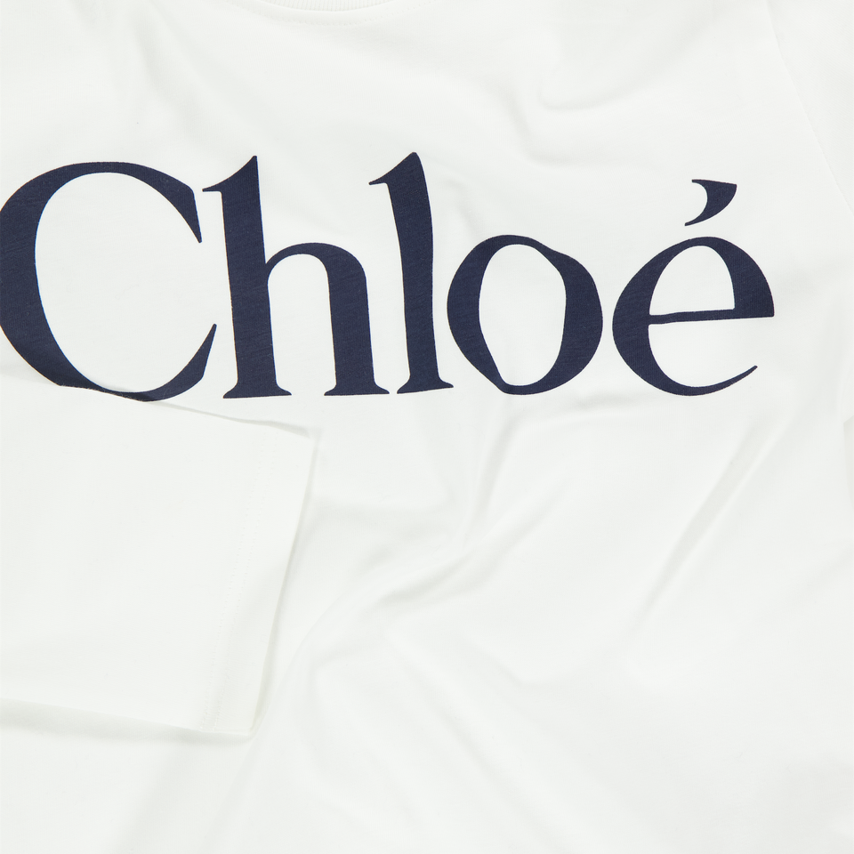 Chloe Kids Girls  T-Shirt White