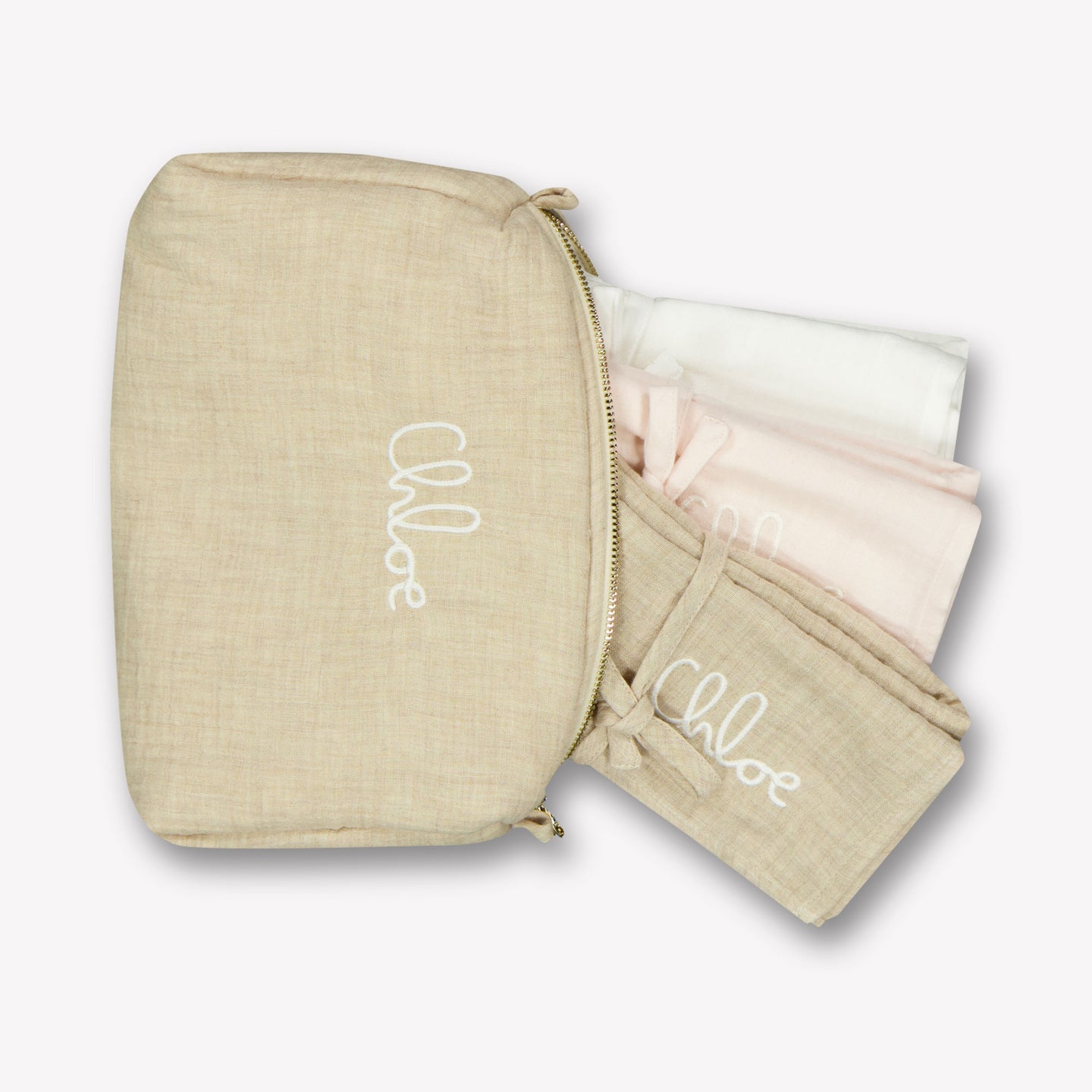 Chloe Baby Girls Accessory  Light Beige