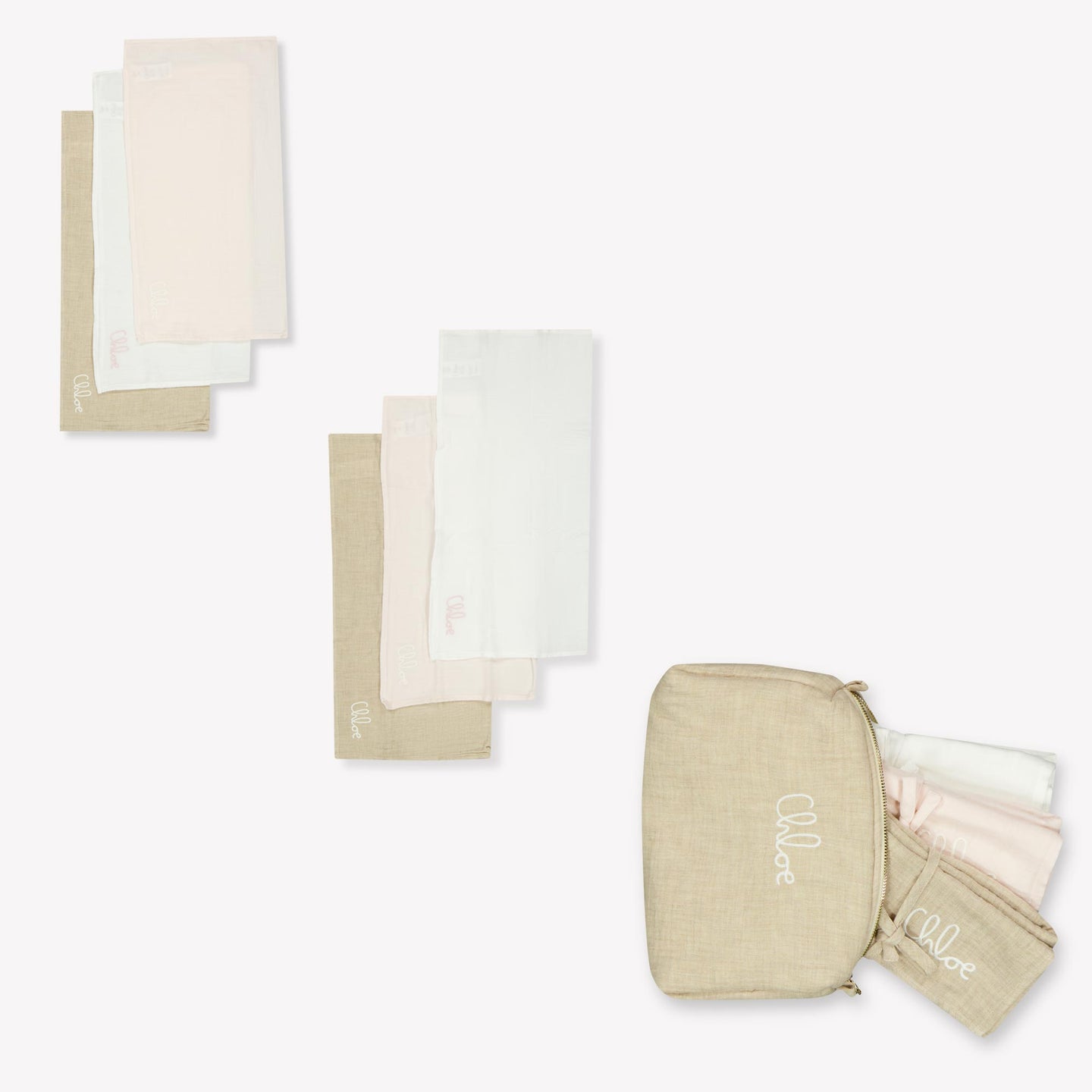 Chloe Baby Girls Accessory  Light Beige
