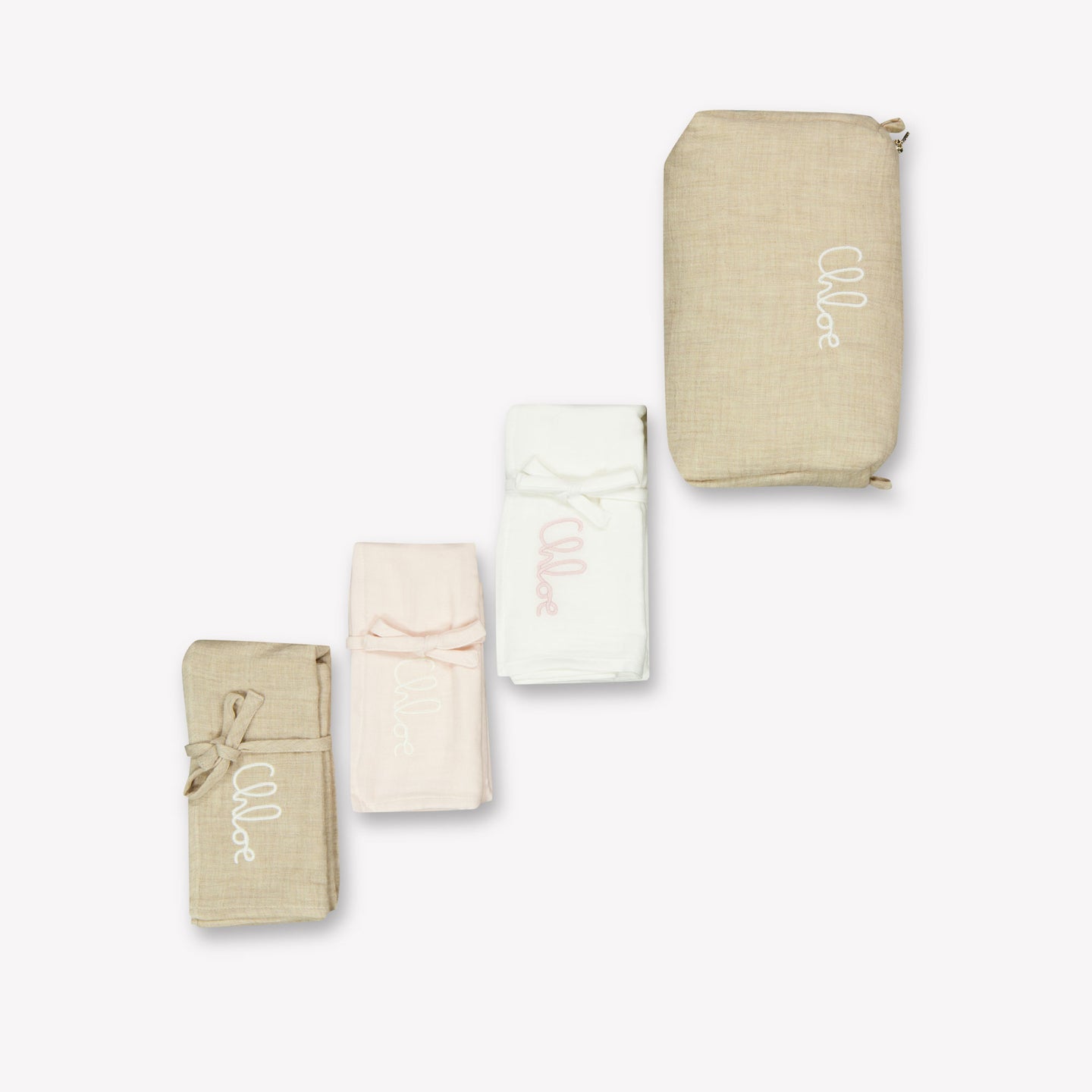 Chloe Baby Girls Accessory  Light Beige