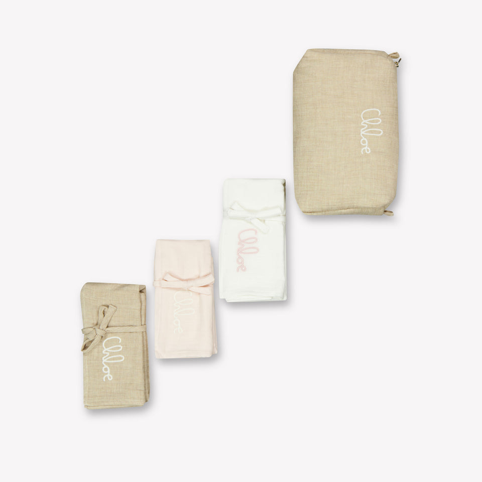 Chloe Baby Girls Accessory  Light Beige