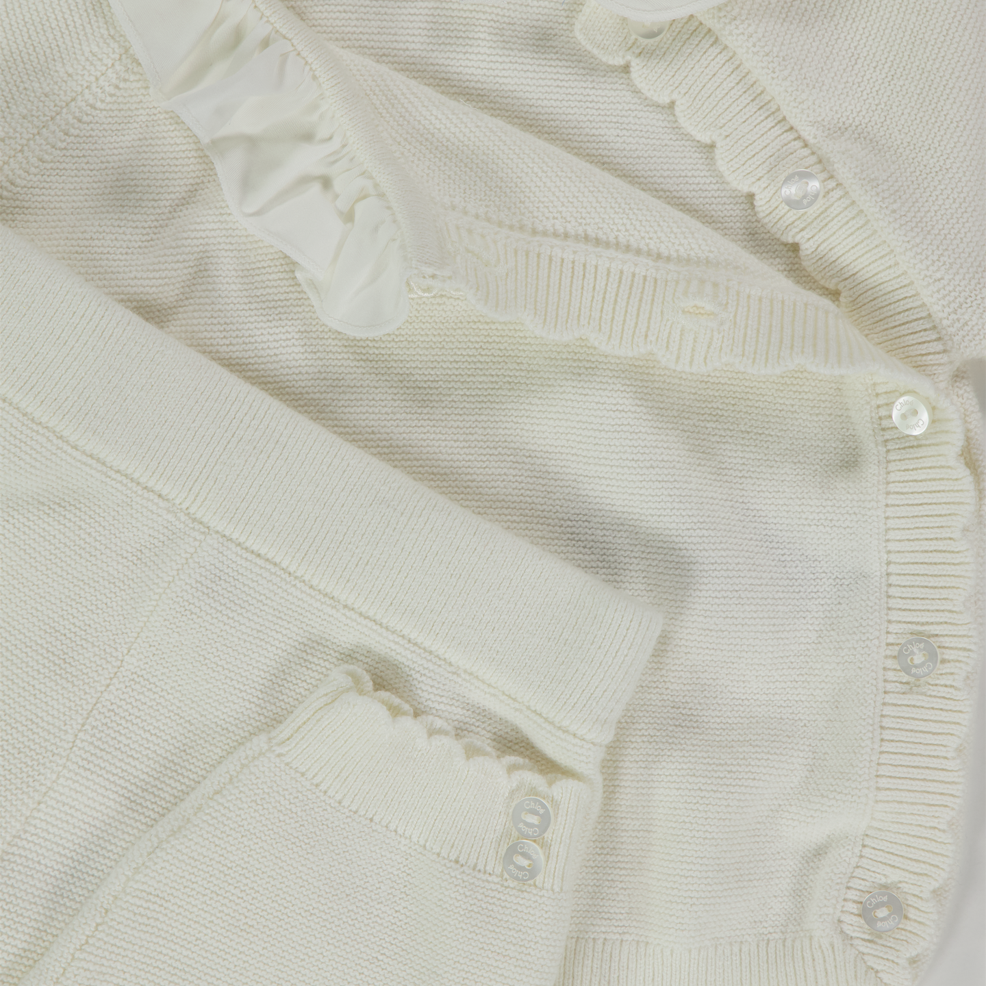 Chloe Baby Meisjes Boxpakje In Off White
