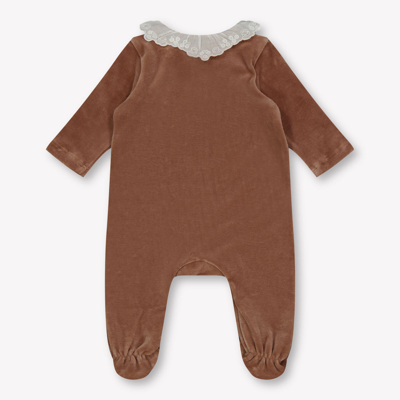 Chloe Baby Girls Playsuit  Light Brown