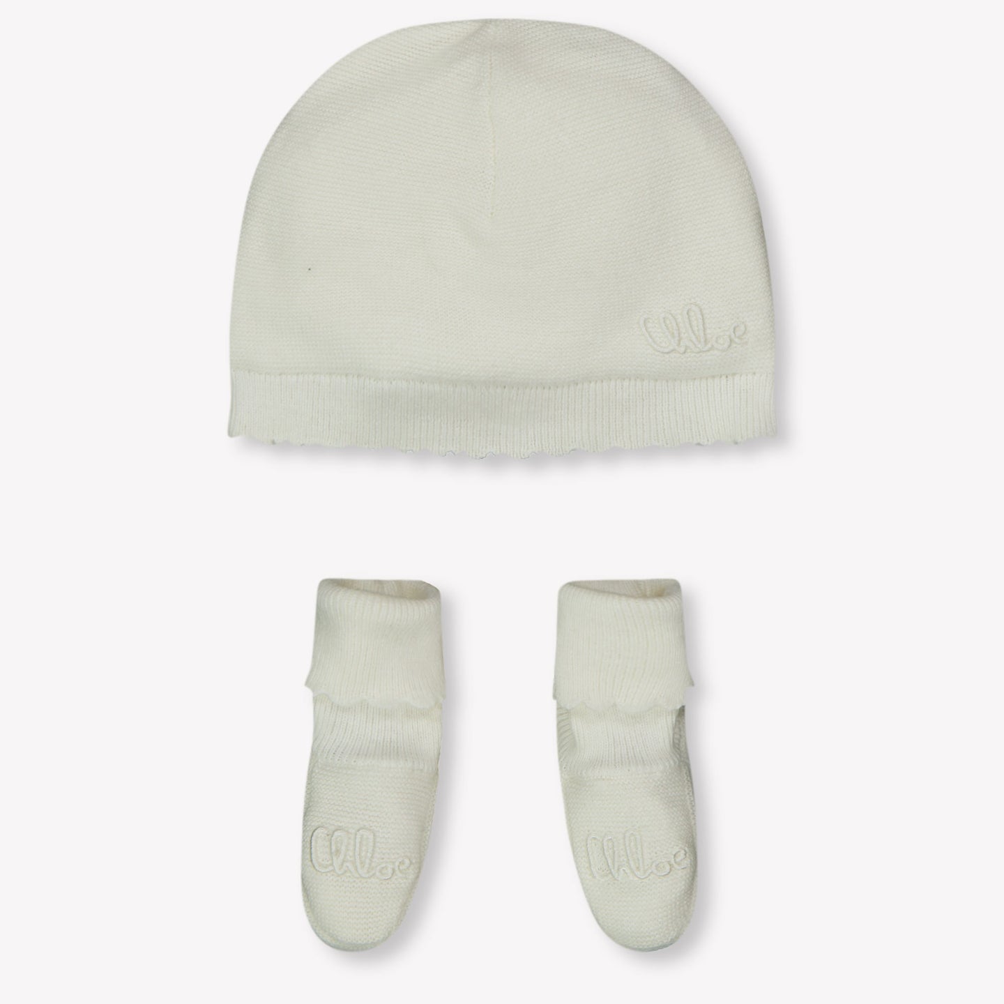 Chloe Baby Meisjes Muts In Off White