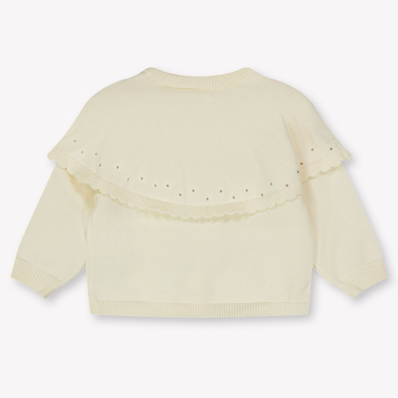 Chloe Baby Girls Vest  Offwhite