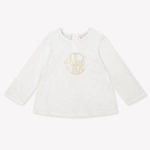Chloe Baby Girls T-Shirt  Offwhite