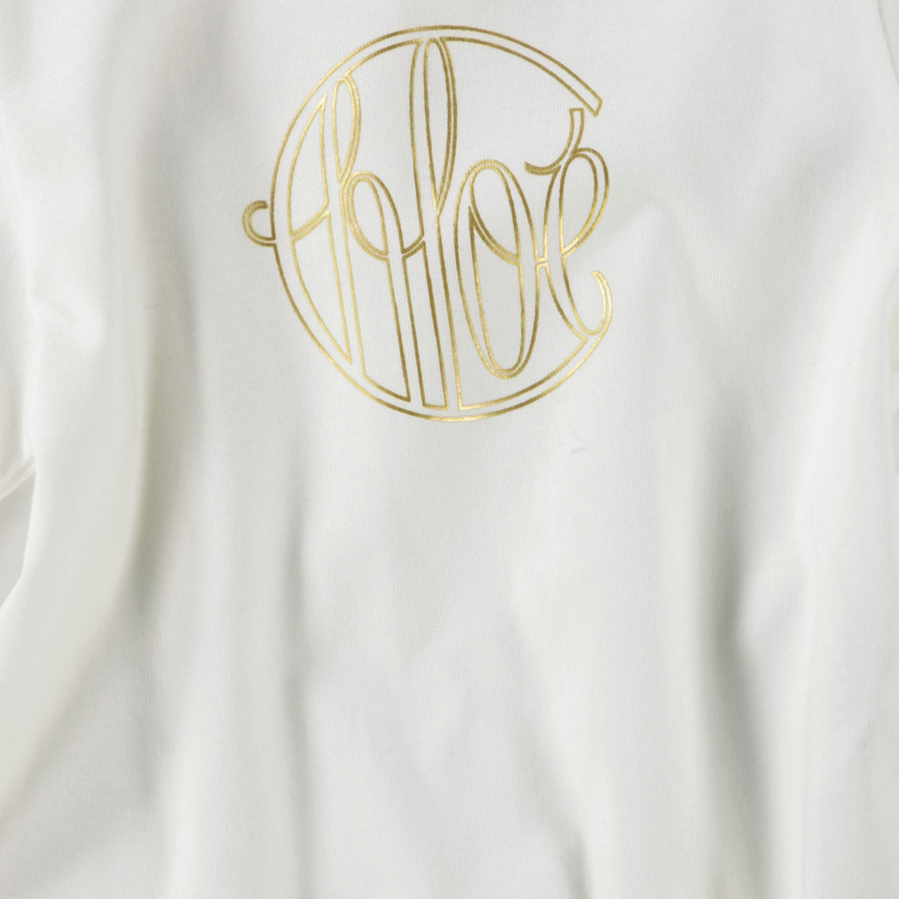 Chloe Baby Girls T-Shirt  Offwhite