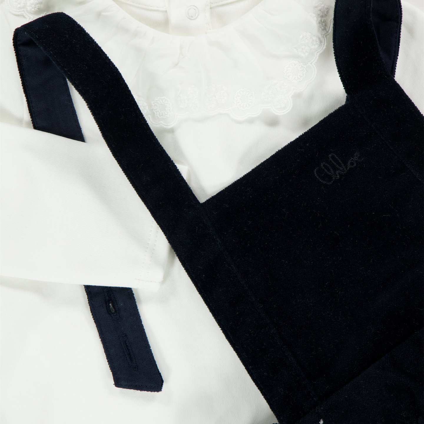 Chloe Baby Meisjes Setje In Marine