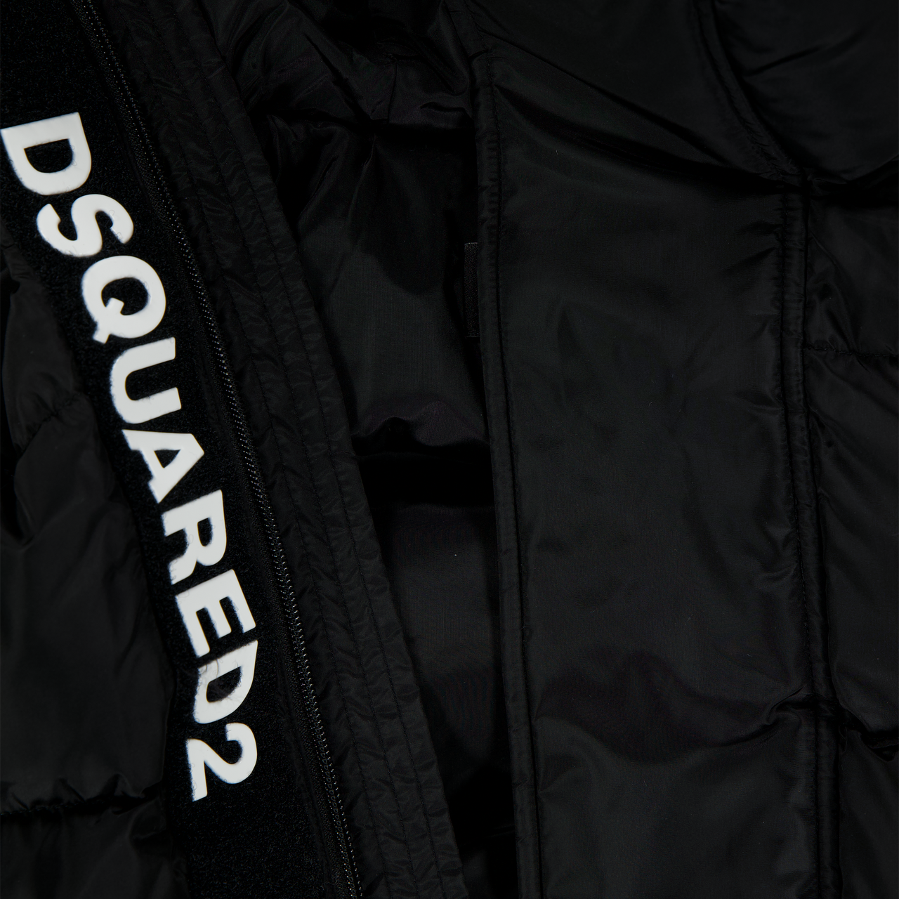 Dsquared2 Kids Unisex Winter Jacket  Black