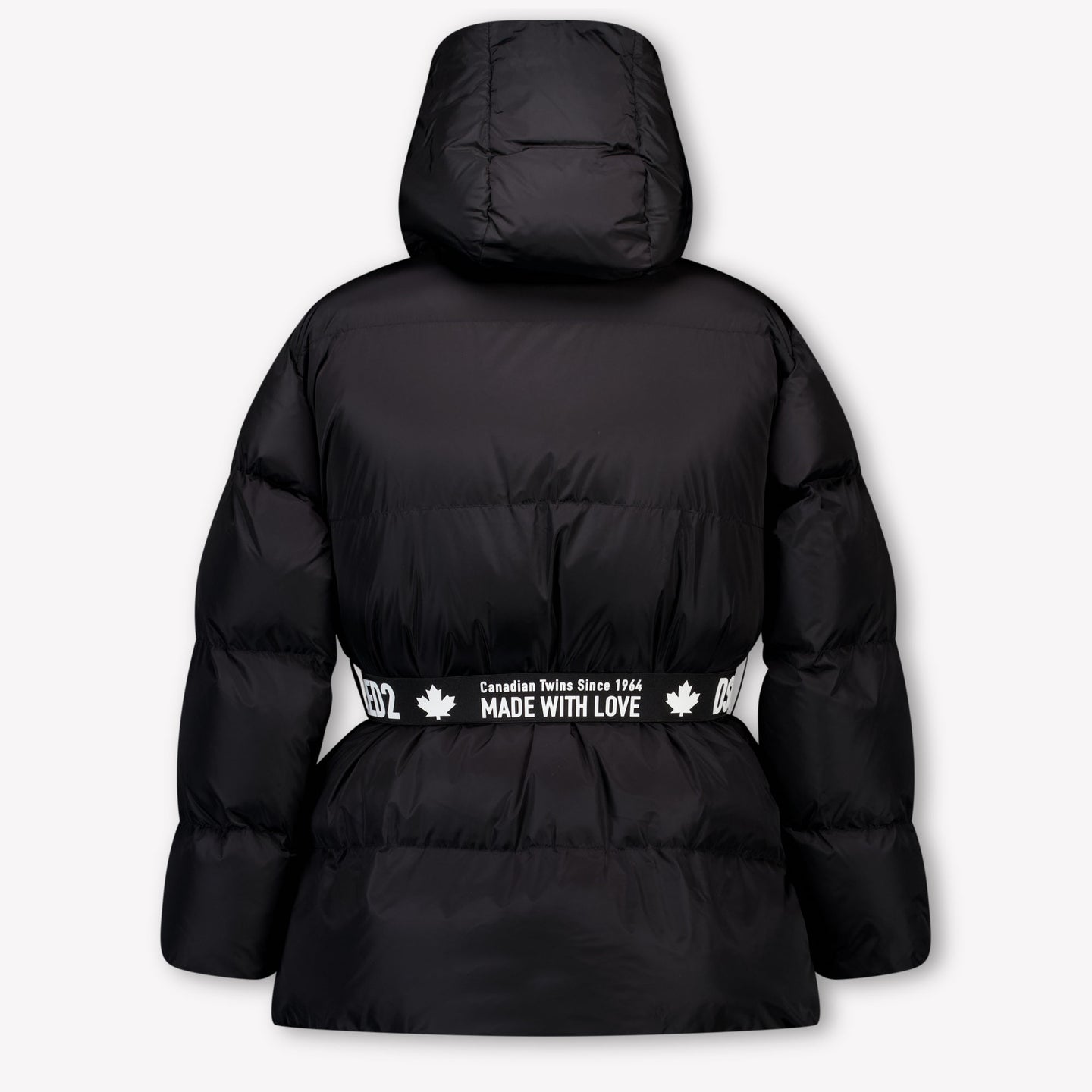 Dsquared2 Kinder Meisjes Winterjas In Zwart