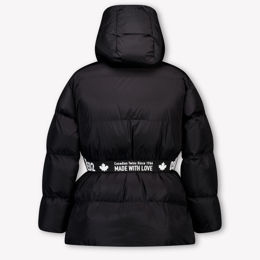 Dsquared2 Kids Girls Winter Coat  Black