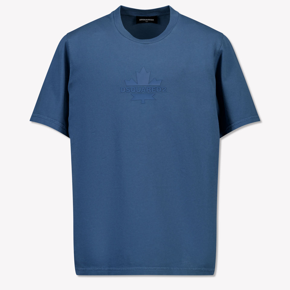 Dsquared2 Kinder Unisex T-Shirt In Blauw