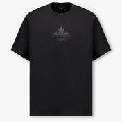 Dsquared2 Kids Unisex T-Shirt  Black