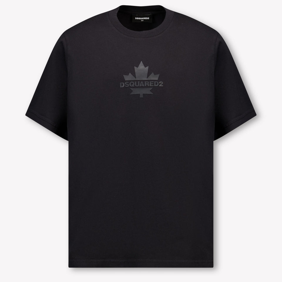 Dsquared2 Kids Unisex T-Shirt  Black