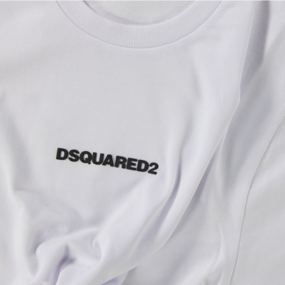 Dsquared2 Kids Unisex T-Shirt  White