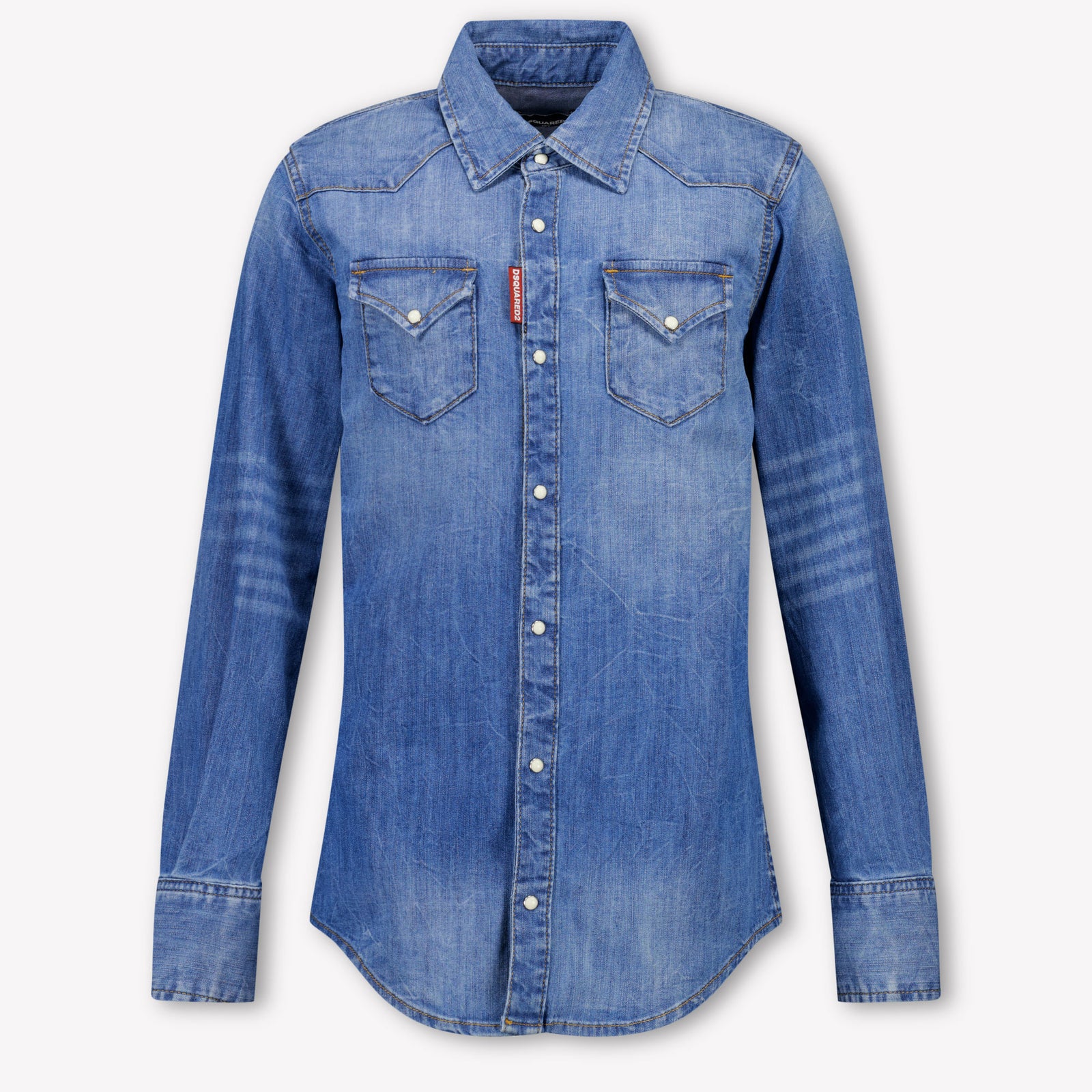 Dsquared2 Kids Unisex Blouse  Blue