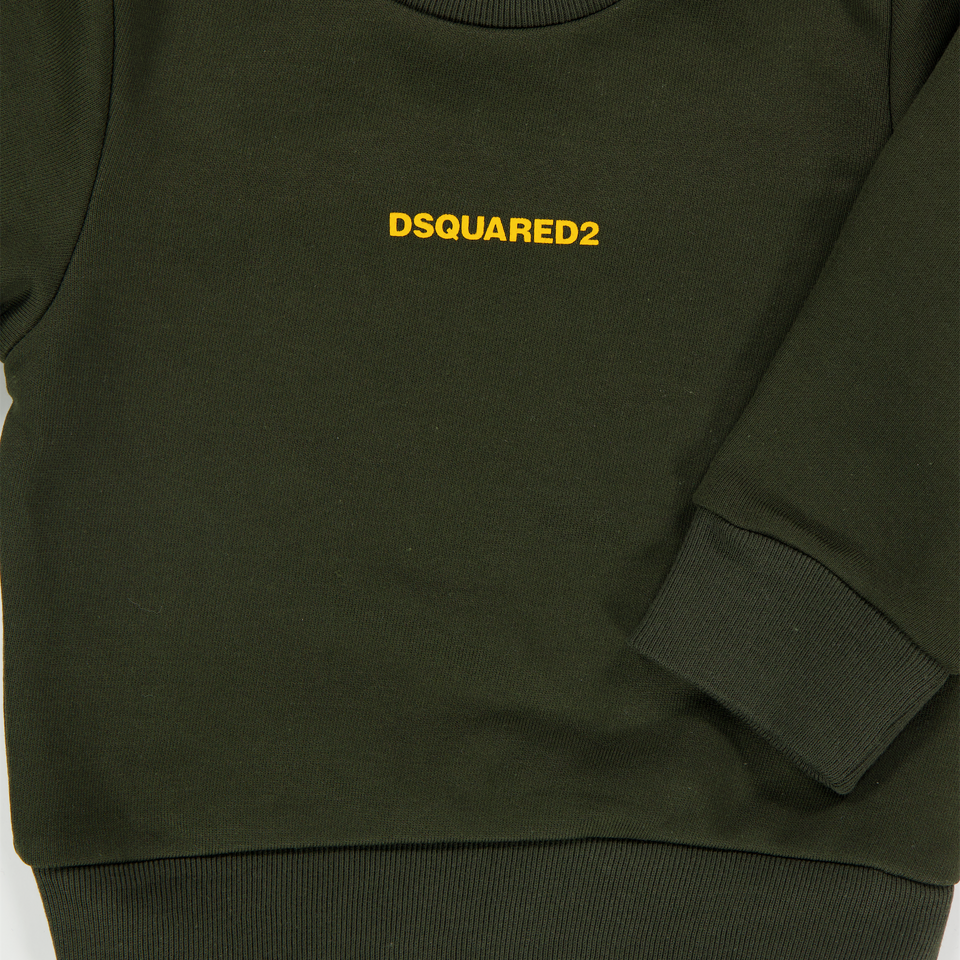 Dsquared2 Baby Boys Sweater  Army