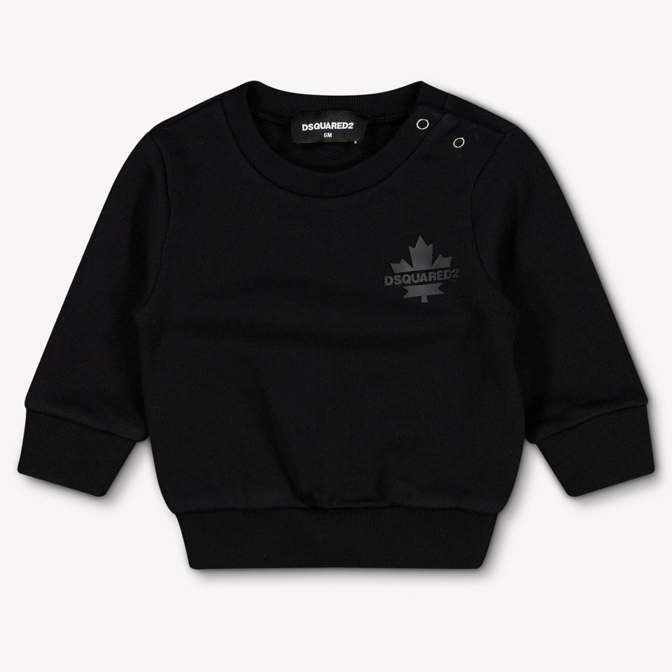Dsquared2 Baby Jongens Trui In Zwart