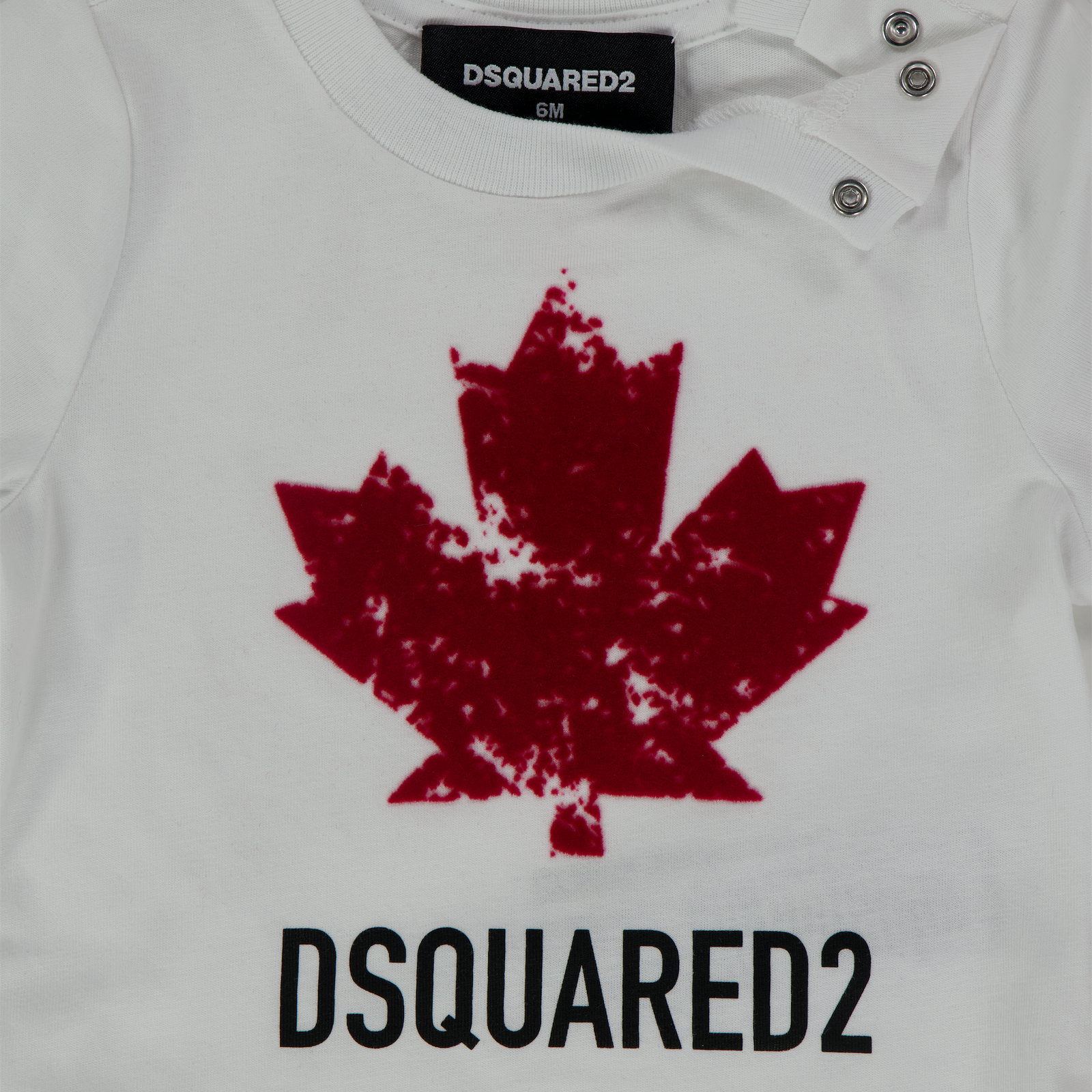 Dsquared2 Baby Unisex T-Shirt In Wit