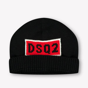 Dsquared2 Baby Unisex Muts In Zwart