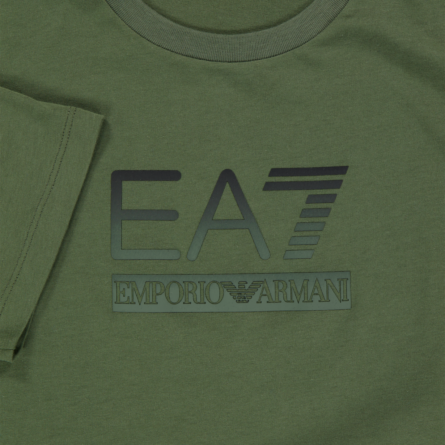 EA7 Kinder Jongens T-Shirt In Army
