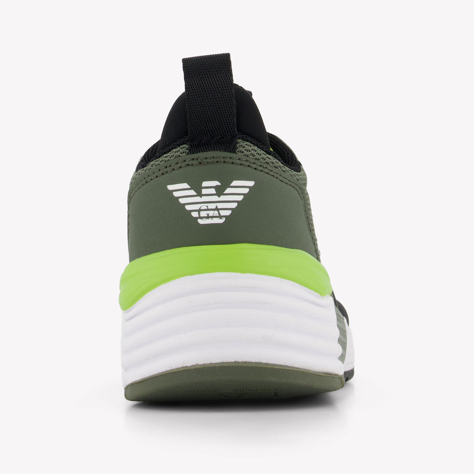EA7 Boys Sneakers  Army